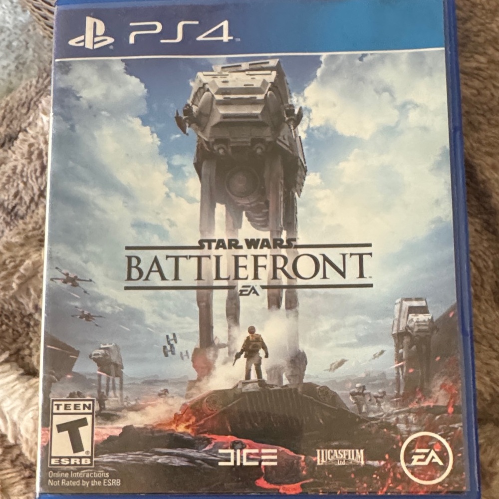 Star Wars Battlefront for PS4 - Blue EA Case